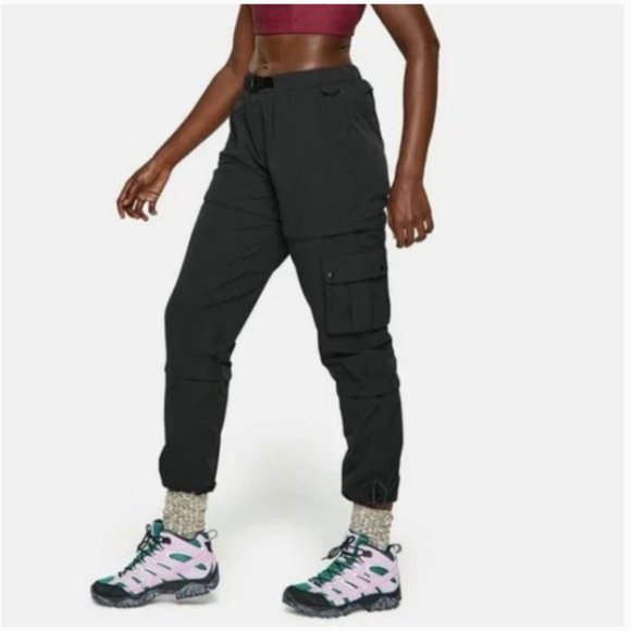 Outdoor Voices RecTrek Zip-Off Hiking Pants in Black
